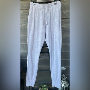 Men’s ALO Yoga Light Gray Joggers L
